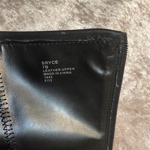 Black Ralph Lauren Bryce boots 7 - Picture 4 of 9